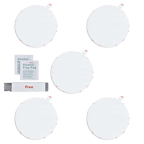 SOLNIT Doppelseitiges Klebeband, wasserdicht, multifunktional, Befestigung für Auto, Zuhause, Büro, Metall, Glas, Alu, Dekoration, hergestellt von 3 M 4950 (5 Piece 80mm diameter) von SOLNIT