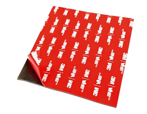 Doppelseitiges Klebeband, wasserdicht, multifunktional, zur Befestigung von Auto, Zuhause, Büro, Metall, Glas, Alu, Dekoration, hergestellt aus VHB 3M 5952 (250mm x 180mm) von SOLNIT