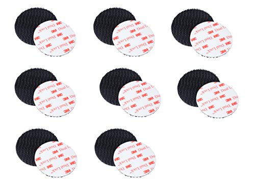 Dual Lock-Klebeband, dünn, extra starke Klebepads, Hochleistungsband, wasserdicht, entfernbar, wiederverschließbare Befestigungselemente, Montageband aus 3M SJ3550 (Diameter 20mm 16 Piece) von SOLNIT