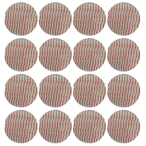 Dual Lock-Klebeband, dünn, extra starke Klebepads, Hochleistungsband, wasserdicht, entfernbar, wiederverschließbare Befestigungselemente, Montageband aus 3 M SJ3560 (Diameter 20mm 16 Piece) von SOLNIT