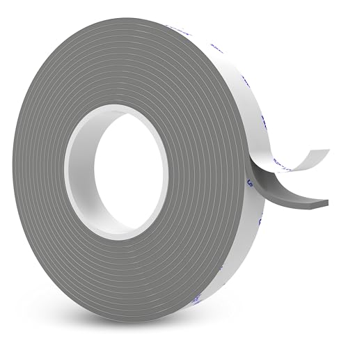 Hergestellt aus Tesa 6703 New Bond doppelseitiges Klebeband Klebestreifen Klebepads Extra stark Schwerlast Acryl Schaumband Hochleistung Montageband Wasserfest (15mm X 4,57meter) von SOLNIT