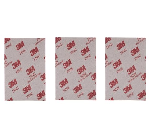 soft Pads aus 3M Schleifschwamm-Pad, Polieren, Nass-, Trockenschaum-Pads, waschbar, wiederverwendbar, Körnung: (Fine) von SOLNIT