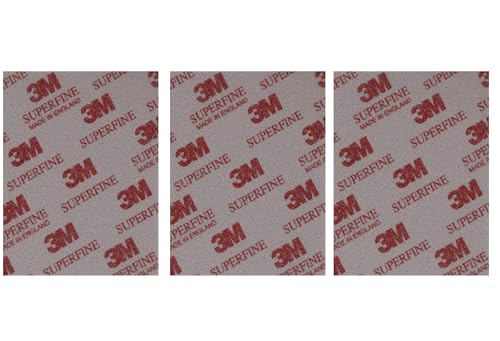 soft Pads aus 3M Schleifschwamm-Pad, Polieren, Nass-, Trockenschaum-Pads, waschbar, wiederverwendbar, Körnung: (Superfine) von SOLNIT