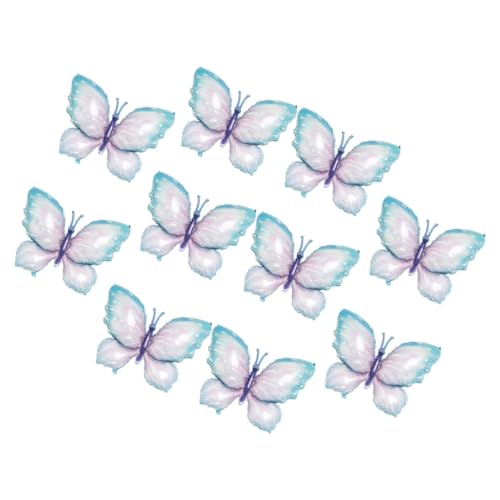 10 Stück Teiliges Schmetterling Folienballons Pastell Geburtstagsdeko für Indoor und Outdoor Partydekoration für Babyfeiern und Hochzeiten zu Verwenden 10 Stück Teiliges Schmetterling Folienballons Pastell Geburtstagsdeko für Indoor und Outdoor Partydekoration für Babyfeiern und Hochzeiten zu Verwenden von SOLUSTRE