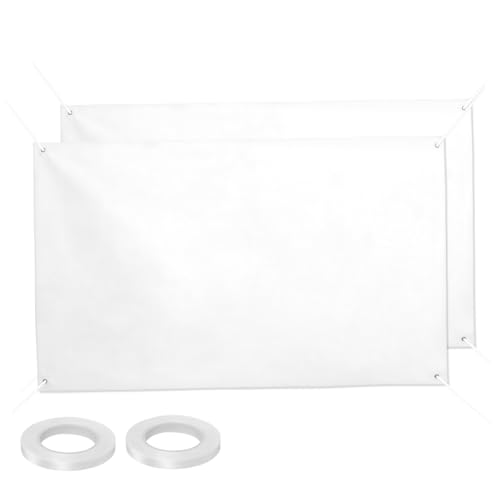 2 Stück Handgezeichnete Banner Große Blanko Banner für Diy Partys Dekorationen und Projekte mit Seil zum Aufhängen von SOLUSTRE