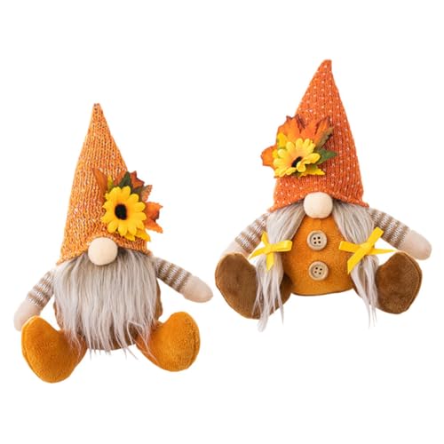 2Stücke Thanksgiving GNOME Dekofiguren Herbst Dekoration für Wand Langlebiges Erntedankfest Feiertagsfeier 2Stücke Thanksgiving GNOME Dekofiguren Herbst Dekoration für Wand Langlebiges Erntedankfest Feiertagsfeier von SOLUSTRE