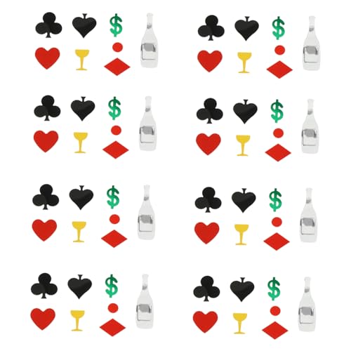 SOLUSTRE 1 Packung Poker Themen Konfetti Dekoration für Party und Spielabend Langlebig Vielseitig Einsetzbar Sorgt für Spaß und Festliche SOLUSTRE 1 Packung Poker Themen Konfetti Dekoration für Party und Spielabend Langlebig Vielseitig Einsetzbar Sorgt für Spaß und Festliche von SOLUSTRE