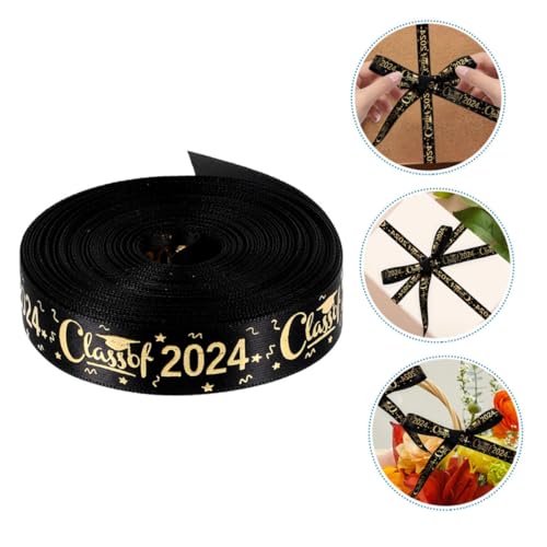 SOLUSTRE 1 Rolle Graduations Ribbon für Geschenkverpackung Dekoband für Party Geschenkbänder DIY Bastelprojekte und Feierlichkeiten von SOLUSTRE