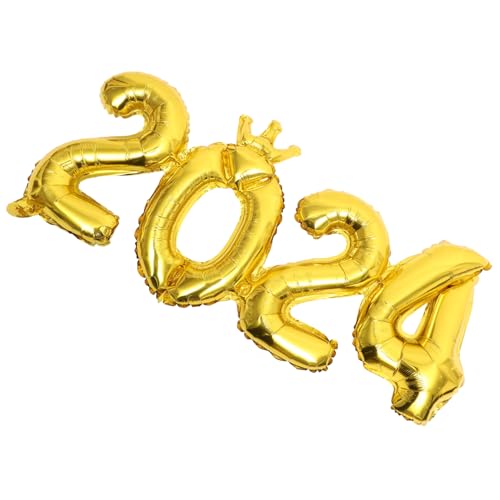 SOLUSTRE 1 Satz 2024 Ballondekoration Gänseblümchen Zahlen Abschlussballons 2024 Heliumfolienballons Nummernballon Für Party Dekorationen Erste Grün Ö Golden Aluminiumfolie SOLUSTRE 1 Satz 2024 Ballondekoration Gänseblümchen Zahlen Abschlussballons 2024 Heliumfolienballons Nummernballon Für Party Dekorationen Erste Grün Ö Golden Aluminiumfolie von SOLUSTRE