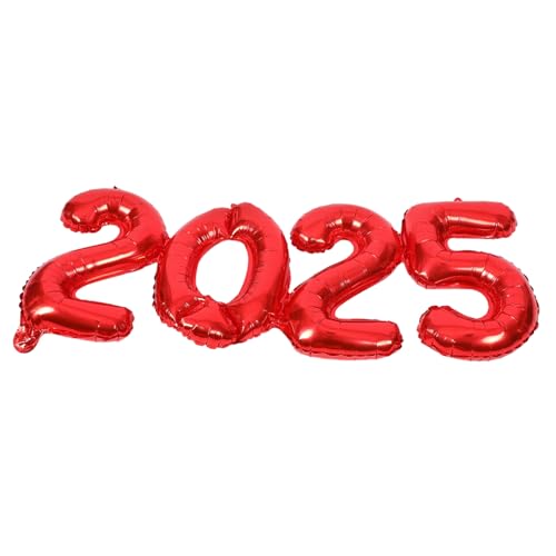 SOLUSTRE 1 Satz 2025 Ballon aus Aluminiumfolie Blau Ballon 2025 groß Partydekorationen Zahlenballons 2025 Party-Layout-Requisiten Partyzubehör Nummer 2025 Luftballons rot SOLUSTRE 1 Satz 2025 Ballon aus Aluminiumfolie Blau Ballon 2025 groß Partydekorationen Zahlenballons 2025 Party-Layout-Requisiten Partyzubehör Nummer 2025 Luftballons rot von SOLUSTRE