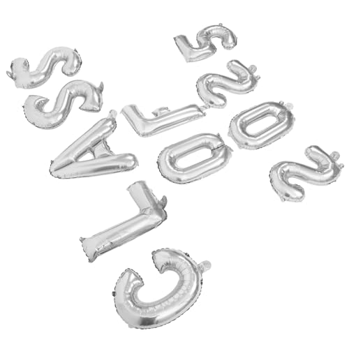 SOLUSTRE 1 Satz Abschluss Ballon Glückwunsch Grad Dekorationen Luftballons Für Die Abschlussfeier Abschlusslieferanten Abschlussfeier Dekorationen Abschlussballons Silver Aluminiumfolie SOLUSTRE 1 Satz Abschluss Ballon Glückwunsch Grad Dekorationen Luftballons Für Die Abschlussfeier Abschlusslieferanten Abschlussfeier Dekorationen Abschlussballons Silver Aluminiumfolie von SOLUSTRE