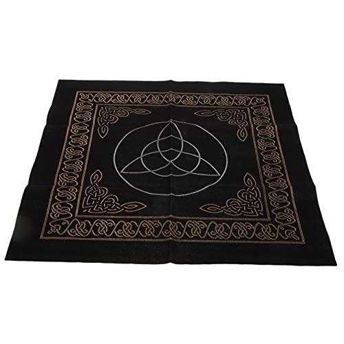 SOLUSTRE 1 Satz DREI Mondphasen Tarot Tischdecke und Aufbewahrungstasche für Tarotkarten Hochwertiges Samtmaterial für Spirituelle Rituale und Wahrsagungen von SOLUSTRE