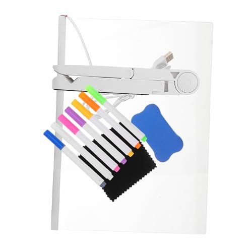 SOLUSTRE 1 Satz Farbiges Notizbrett Leuchtendes Nachrichtenbrett Leichtplatte Leuchttafel Leuchtendes Zeichenbrett Für Geführtes Zeichenbrett Acrylsäure Transparent SOLUSTRE 1 Satz Farbiges Notizbrett Leuchtendes Nachrichtenbrett Leichtplatte Leuchttafel Leuchtendes Zeichenbrett Für Geführtes Zeichenbrett Acrylsäure Transparent von SOLUSTRE
