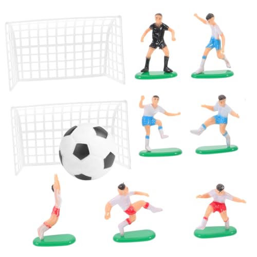SOLUSTRE 1 Satz Fußball Kuchen Dekoration Dekorationen Sportball-Cupcake-Topper thematisiert fußball tortendeko Soccer Kuchen Dekoration Kuchen -Dekore Fußballdekoration für Kuchen PVC SOLUSTRE 1 Satz Fußball Kuchen Dekoration Dekorationen Sportball-Cupcake-Topper thematisiert fußball tortendeko Soccer Kuchen Dekoration Kuchen -Dekore Fußballdekoration für Kuchen PVC von SOLUSTRE