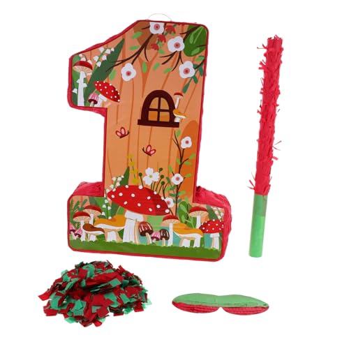 SOLUSTRE 1 Satz Pilzpinata Graduierungs-Piñata Gastgeschenke für Pilze Pinata-Halloween Pinata- Pilz Geburtstagsdeko kleine Piñata für Neujahrs-Piñata Papier SOLUSTRE 1 Satz Pilzpinata Graduierungs-Piñata Gastgeschenke für Pilze Pinata-Halloween Pinata- Pilz Geburtstagsdeko kleine Piñata für Neujahrs-Piñata Papier von SOLUSTRE