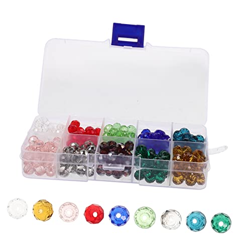 SOLUSTRE 1 Schachtel Glasperlen für Diy Schmuckherstellung Spacer und Charms für Armbänder und Glatte Oberfläche Leicht und Hautfreundlich SOLUSTRE 1 Schachtel Glasperlen für Diy Schmuckherstellung Spacer und Charms für Armbänder und Glatte Oberfläche Leicht und Hautfreundlich von SOLUSTRE