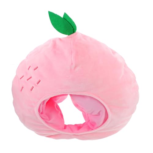 SOLUSTRE 1 Stück Pfirsich Kopfbedeckung Kostüm Festival Dekorationen Hut Mit Breiter Krempe Plüsch-neuheitshut Partystreiche Halloween-hüte Lustige Kopfbedeckung Für Kappe Rosa Pp Baumwolle SOLUSTRE 1 Stück Pfirsich Kopfbedeckung Kostüm Festival Dekorationen Hut Mit Breiter Krempe Plüsch-neuheitshut Partystreiche Halloween-hüte Lustige Kopfbedeckung Für Kappe Rosa Pp Baumwolle von SOLUSTRE