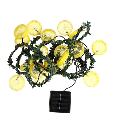SOLUSTRE 1 Stück Solar Rosenlicht Zitronenlampe Farbe Solar Terrassenlichter Party Dekoration Mit Gefälschter Zitrone LED Zitronen Solarlichter Solarlichter Dekorative Rebe SOLUSTRE 1 Stück Solar Rosenlicht Zitronenlampe Farbe Solar Terrassenlichter Party Dekoration Mit Gefälschter Zitrone LED Zitronen Solarlichter Solarlichter Dekorative Rebe von SOLUSTRE