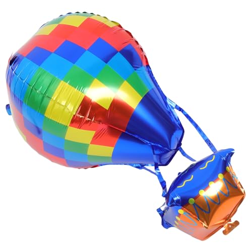 SOLUSTRE 10 Stück Heißluftballon Dekoration Heißluftballon Ballons Aluminiumfolie Heißluftballon Mittelstücke Heißluftdusche Heißluftballon Partydekorationen Ballon Aus Pvc SOLUSTRE 10 Stück Heißluftballon Dekoration Heißluftballon Ballons Aluminiumfolie Heißluftballon Mittelstücke Heißluftdusche Heißluftballon Partydekorationen Ballon Aus Pvc von SOLUSTRE