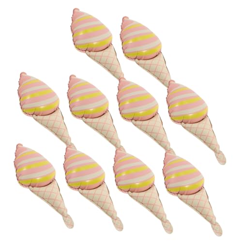 SOLUSTRE 10 Stück Teiliges Eiscreme Ballon mit Niedlichem Eistüten Design Spielerische Partydeko für Kindergeburtstage und Sommerfeste Langlebige Folienballons Einfach Aufzublasen SOLUSTRE 10 Stück Teiliges Eiscreme Ballon mit Niedlichem Eistüten Design Spielerische Partydeko für Kindergeburtstage und Sommerfeste Langlebige Folienballons Einfach Aufzublasen von SOLUSTRE