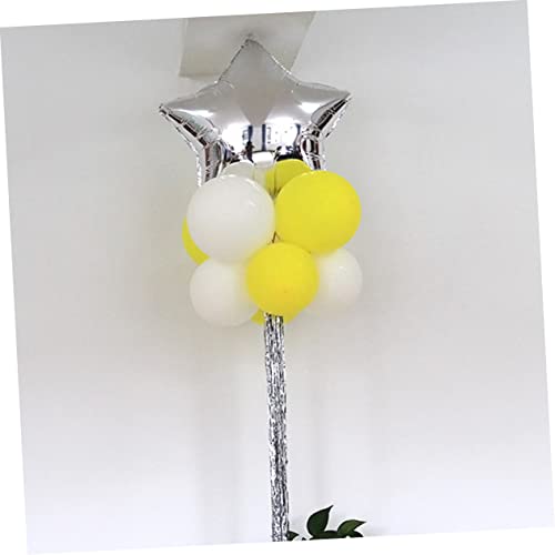 SOLUSTRE 10 Stück Teiliges Folienballon Stern Silber Helium und Luftballons für Hochzeit Valentinstag Geburtstag Partydekoration Langlebig und Wiederverwendbar SOLUSTRE 10 Stück Teiliges Folienballon Stern Silber Helium und Luftballons für Hochzeit Valentinstag Geburtstag Partydekoration Langlebig und Wiederverwendbar von SOLUSTRE