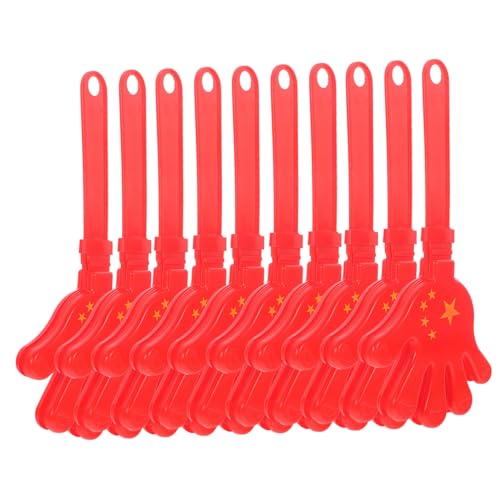 SOLUSTRE 10 Stück Teiliges Handklatscher aus Leicht und Sicher Geräuschstark als Party Favor und Sport Event Zubehör Einfach zu Bedienen für Feierlichkeiten und Feste SOLUSTRE 10 Stück Teiliges Handklatscher aus Leicht und Sicher Geräuschstark als Party Favor und Sport Event Zubehör Einfach zu Bedienen für Feierlichkeiten und Feste von SOLUSTRE
