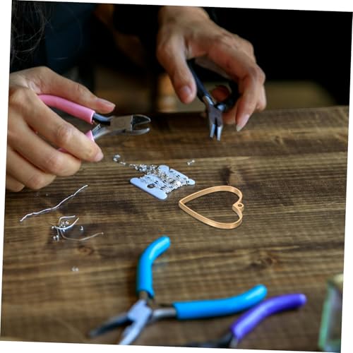 SOLUSTRE 10 Stück Teiliges Herz Anhänger Rahmen Hohl und Offen Langlebig für Schmuckherstellung Kompatibel mit Harz für DIY Schmuck Ohrhänger und Halsketten Stilvoll für Anlässe von SOLUSTRE