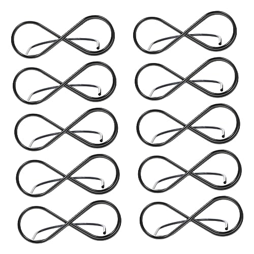 SOLUSTRE 10 Stück Teiliges Metall Notizhalter Stabile Kartenclips Tischkartenhalter für Namenskarten Memo Tischdekoration Vielseitig Einsetzbar Langlebig und Glänzend von SOLUSTRE