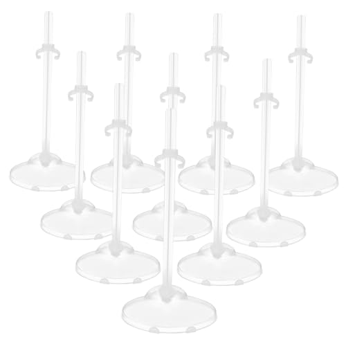 SOLUSTRE 10 Stück Teiliges Puppenständer Verstellbar und Stabil für Präsentation von Actionfiguren und Modellen aus Kunststoff Platzsparend und Vielseitig Einsetzbar SOLUSTRE 10 Stück Teiliges Puppenständer Verstellbar und Stabil für Präsentation von Actionfiguren und Modellen aus Kunststoff Platzsparend und Vielseitig Einsetzbar von SOLUSTRE