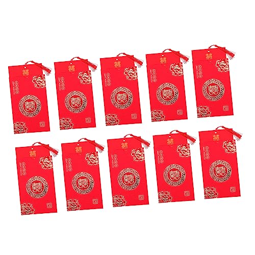 SOLUSTRE 10 Stück Teiliges Set Chinesische Hochzeits Einladungskarten Romantisches Design Hochwertiges Papier Stabile Verarbeitung für Stilvolle Hochzeitsfeier und Festliche Einladungen SOLUSTRE 10 Stück Teiliges Set Chinesische Hochzeits Einladungskarten Romantisches Design Hochwertiges Papier Stabile Verarbeitung für Stilvolle Hochzeitsfeier und Festliche Einladungen von SOLUSTRE