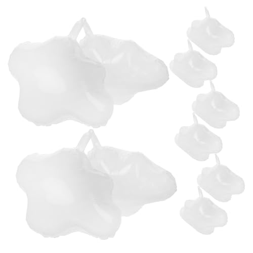 SOLUSTRE 10 Stück Teiliges Wolken Folienballon Dekorative Party Deko aus Aluminiumfolie Vielseitige Geburtstags und Hochzeitsdekoration Selbstabdichtend Einfach Aufzublasen Kindersichere SOLUSTRE 10 Stück Teiliges Wolken Folienballon Dekorative Party Deko aus Aluminiumfolie Vielseitige Geburtstags und Hochzeitsdekoration Selbstabdichtend Einfach Aufzublasen Kindersichere von SOLUSTRE