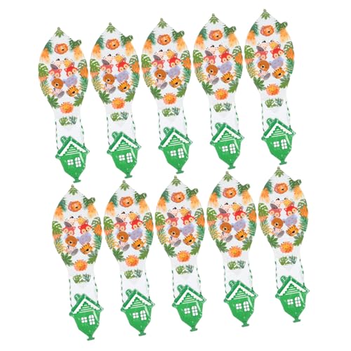 SOLUSTRE 10 Stück Transparente Aluminiumfolie Für Heißluftballons SOLUSTRE 10 Stück Transparente Aluminiumfolie Für Heißluftballons von SOLUSTRE