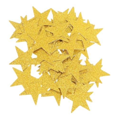 SOLUSTRE 100 Stück Goldene Stern Konfetti Farbige Form Zum Basteln Funkelnd Geschreddert Ausgeschnitten Dekorative Goldene Mittelstücke Für Den Tisch Glitzer Konfetti Goldenes SOLUSTRE 100 Stück Goldene Stern Konfetti Farbige Form Zum Basteln Funkelnd Geschreddert Ausgeschnitten Dekorative Goldene Mittelstücke Für Den Tisch Glitzer Konfetti Goldenes von SOLUSTRE