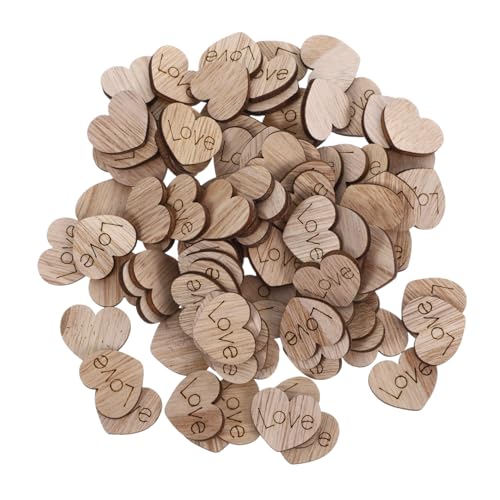 SOLUSTRE 100 Stück Herzförmiges Papier Konfetti Babypartytischdekorationen Holzdekor Für Die Babyparty Hochzeitsdekoration Konfetti Tischdekorationen Für Partys Herzkonfetti Braun Holz SOLUSTRE 100 Stück Herzförmiges Papier Konfetti Babypartytischdekorationen Holzdekor Für Die Babyparty Hochzeitsdekoration Konfetti Tischdekorationen Für Partys Herzkonfetti Braun Holz von SOLUSTRE