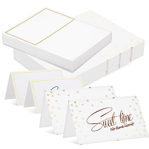 SOLUSTRE 100 Stück Teiliges Platzkarten für Tischdekoration Bedruckbar und Selbststehend für Hochzeiten Partys Bankette und Festliche Events SOLUSTRE 100 Stück Teiliges Platzkarten für Tischdekoration Bedruckbar und Selbststehend für Hochzeiten Partys Bankette und Festliche Events von SOLUSTRE