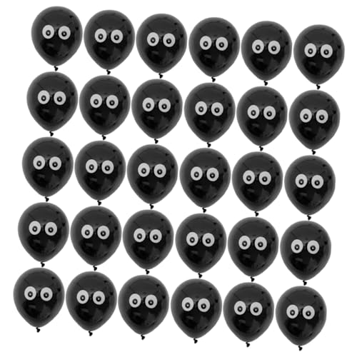 SOLUSTRE 100Stücke Halloween Latexballons Tieraugen Ballon Für Halloween Partys Langlebige Luftballons Für Kreative Raumgestaltung Und Stilvolle Feierlichkeiten von SOLUSTRE