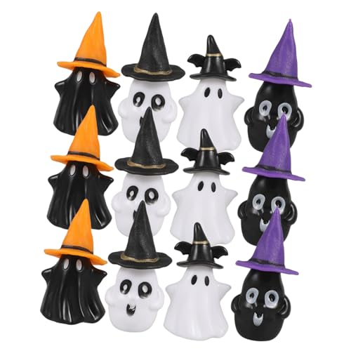 SOLUSTRE 12 Sätze Mini-Geister-Hexenhut Terrarium Gartendekorationszubehör Gruselige Dekorationen Wohnaccessoires Halloween Minature Dinge Landschaftsornamente, Puppenhauszubehör SOLUSTRE 12 Sätze Mini-Geister-Hexenhut Terrarium Gartendekorationszubehör Gruselige Dekorationen Wohnaccessoires Halloween Minature Dinge Landschaftsornamente, Puppenhauszubehör von SOLUSTRE