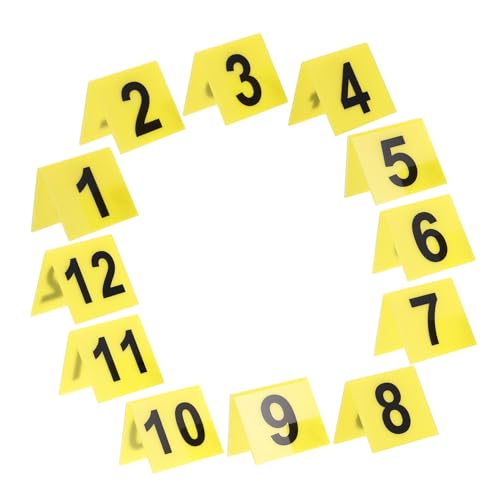 SOLUSTRE 12 Stück Teiliges Nummernmarker Förmig Doppelseitig für Detektivspiele Halloween Party Wolfsspiel Wiederverwendbare Tischkarten zur Einfachen Nummernzuordnung SOLUSTRE 12 Stück Teiliges Nummernmarker Förmig Doppelseitig für Detektivspiele Halloween Party Wolfsspiel Wiederverwendbare Tischkarten zur Einfachen Nummernzuordnung von SOLUSTRE