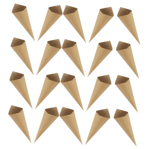 SOLUSTRE 120Stücke Papierkegel Für Konfetti Blumenblätter Und Trockenblumen Dekorative Für Tischdekoration Und Hochzeiten Und Feiern von SOLUSTRE