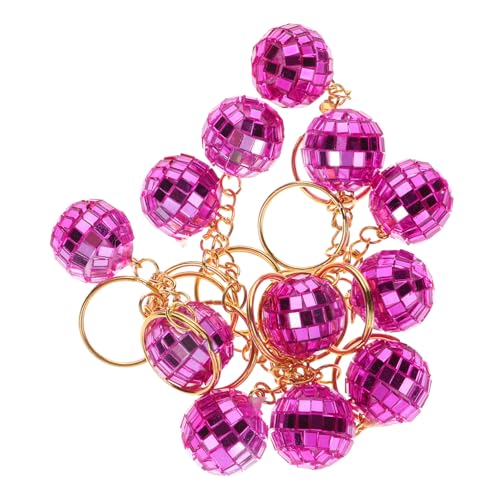 SOLUSTRE 12Stücke Mini Disco Ball Schlüsselanhänger Spiegel Disco Kugel Party Zubehör für Jahre Themenfeiern Auto Dekoration Rosé Farbton Hochwertige Handwerkskunst Perfektes SOLUSTRE 12Stücke Mini Disco Ball Schlüsselanhänger Spiegel Disco Kugel Party Zubehör für Jahre Themenfeiern Auto Dekoration Rosé Farbton Hochwertige Handwerkskunst Perfektes von SOLUSTRE