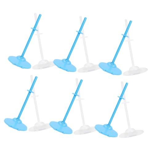 SOLUSTRE 12stücke Puppenhalter Stabile Puppenständer Für Actionfiguren Desktop-puppenständer Puppenstützständer Puppengestelle Puppenhalterungen Puppenspielzeugstütze Puppenständer Für Schr von SOLUSTRE