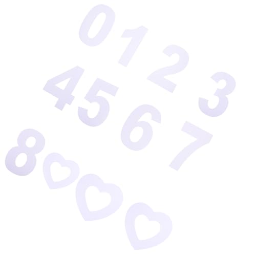 SOLUSTRE 13 Stück Teiliges Herz Zahlen cake stencil Wiederverwendbare Backschablonen aus Kreative Tortenvorlagen für Geburtstag Hochzeit und Festtage Einfache Reinigung und Platzsparend SOLUSTRE 13 Stück Teiliges Herz Zahlen cake stencil Wiederverwendbare Backschablonen aus Kreative Tortenvorlagen für Geburtstag Hochzeit und Festtage Einfache Reinigung und Platzsparend von SOLUSTRE