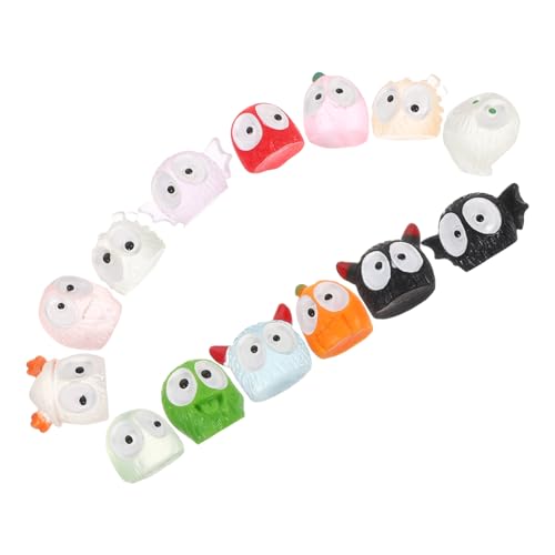 SOLUSTRE 14 Stück Lustige Soot Figuren für Mikrolandschaften Resin Halloween Deko für Tisch und Party Spooky Cartoon Statuen SOLUSTRE 14 Stück Lustige Soot Figuren für Mikrolandschaften Resin Halloween Deko für Tisch und Party Spooky Cartoon Statuen von SOLUSTRE