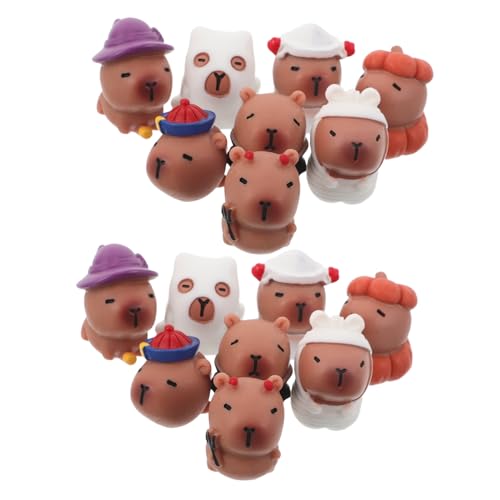 SOLUSTRE 16 Stück Teiliges Halloween Mini Tierfiguren aus Hochwertigem Harz Verspielte Dekoration für Feengärten Tischdeko und Partyanlässe für Drinnen und Draußen SOLUSTRE 16 Stück Teiliges Halloween Mini Tierfiguren aus Hochwertigem Harz Verspielte Dekoration für Feengärten Tischdeko und Partyanlässe für Drinnen und Draußen von SOLUSTRE
