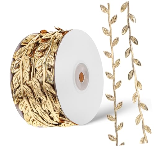 SOLUSTRE 1Rolle Blätterband mit Glitzer für Kreative Dekoration Lange Kunstblätter für Scrapbooking Kartengestaltung Hochzeiten und Events Vielseitig Einsetzbar Wohnung SOLUSTRE 1Rolle Blätterband mit Glitzer für Kreative Dekoration Lange Kunstblätter für Scrapbooking Kartengestaltung Hochzeiten und Events Vielseitig Einsetzbar Wohnung von SOLUSTRE