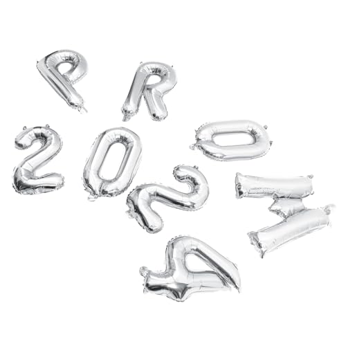 SOLUSTRE 1Satz Abschlussball Folienballons Party Dekoration für Abschlussfeier Wiederverwendbare Aluminiumfolie Kreative Wand und Tischdekoration Bezaubernde Farben SOLUSTRE 1Satz Abschlussball Folienballons Party Dekoration für Abschlussfeier Wiederverwendbare Aluminiumfolie Kreative Wand und Tischdekoration Bezaubernde Farben von SOLUSTRE