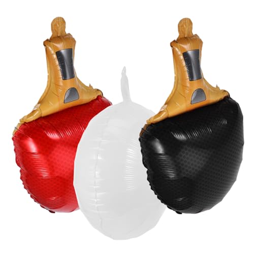SOLUSTRE 1Satz Tischtennis Ballons Teilig Sportliche Party Dekoration Aus Aluminiumfolie Für Geburtstagsfeiern Leicht Für Tischtennis Themenpartys Und Wettbewerbe SOLUSTRE 1Satz Tischtennis Ballons Teilig Sportliche Party Dekoration Aus Aluminiumfolie Für Geburtstagsfeiern Leicht Für Tischtennis Themenpartys Und Wettbewerbe von SOLUSTRE