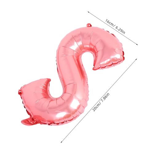SOLUSTRE 2 Sätze Happy Anniversary Aluminiumfolie Ballons Wiederverwendbare Hochzeits Jubiläumsdekoration Schnelles Aufblasen Robustes Aluminium Folienmaterial für Romantische Feiern von SOLUSTRE