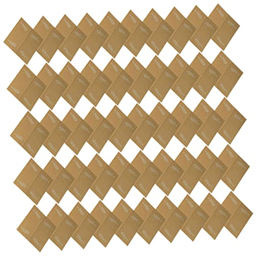 SOLUSTRE 2 Sätze Leere Nachrichtenkarten Namenskarten Für Die Tischdekoration Inhaber Etikett Sitz Kartentisch Rezeption Hochzeitsschilder Für Den Empfang Prämie Ort Kraftkarte 50 Stück * 2 SOLUSTRE 2 Sätze Leere Nachrichtenkarten Namenskarten Für Die Tischdekoration Inhaber Etikett Sitz Kartentisch Rezeption Hochzeitsschilder Für Den Empfang Prämie Ort Kraftkarte 50 Stück * 2 von SOLUSTRE