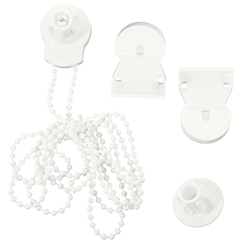SOLUSTRE 2 Satz Jalousie Zubehör Bead Kette Kit Für Rollos Kupplung Teile Montage Zubehör Pom Material von SOLUSTRE